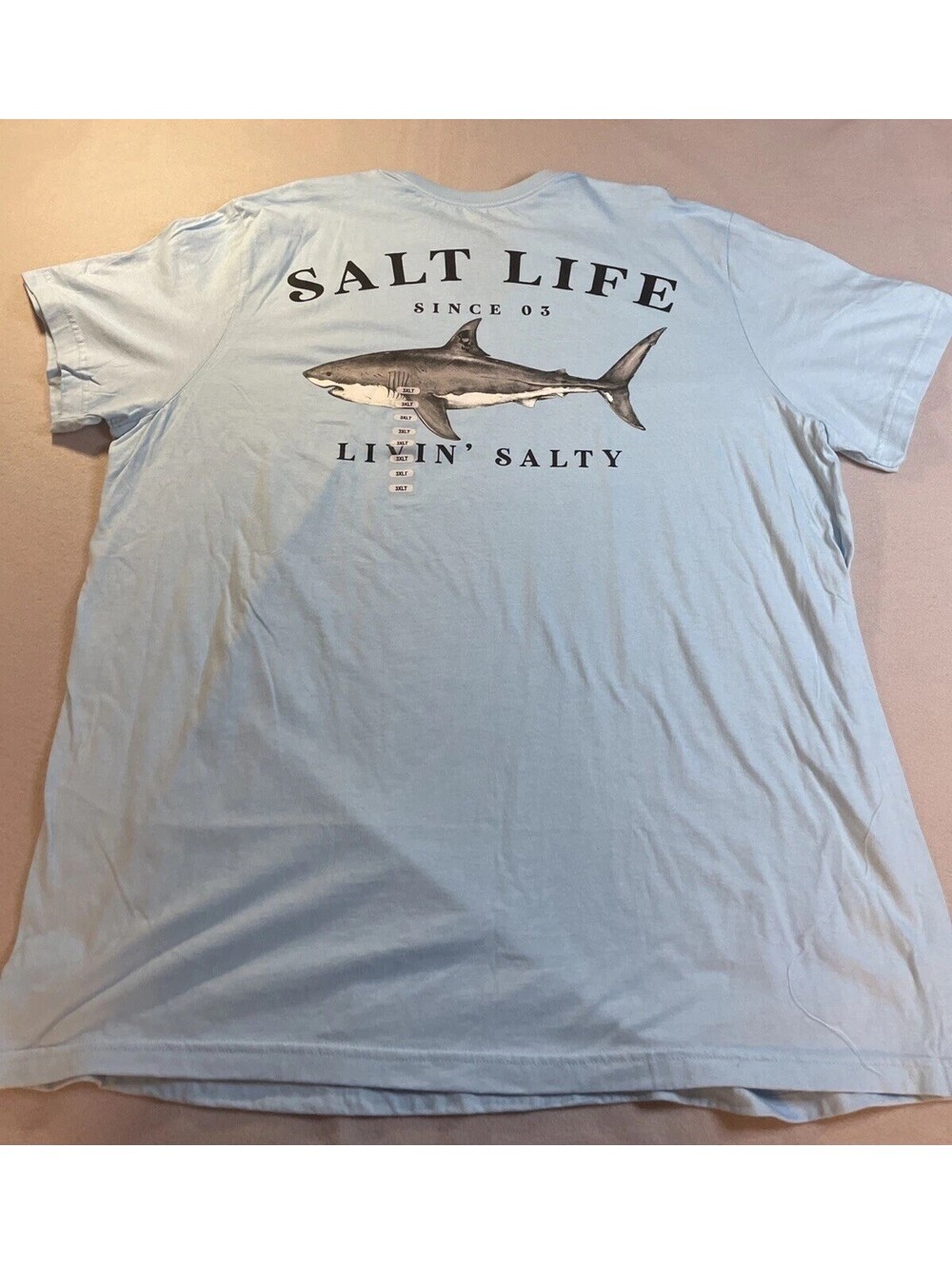 Salt Life Mens Crab Graphic Short Sleeve T-Shirt - 3XT
